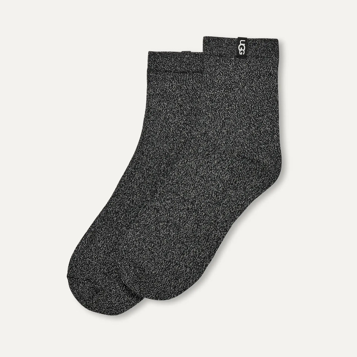 UGG® Lavinia Shimmer Quarter Socks – Sparkle in Every Step