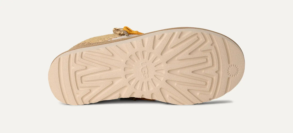 UGG Tazz II Platform Slipper – Suede Upper, Sheepskin Lining & Lightweight Sugarcane EVA Sole