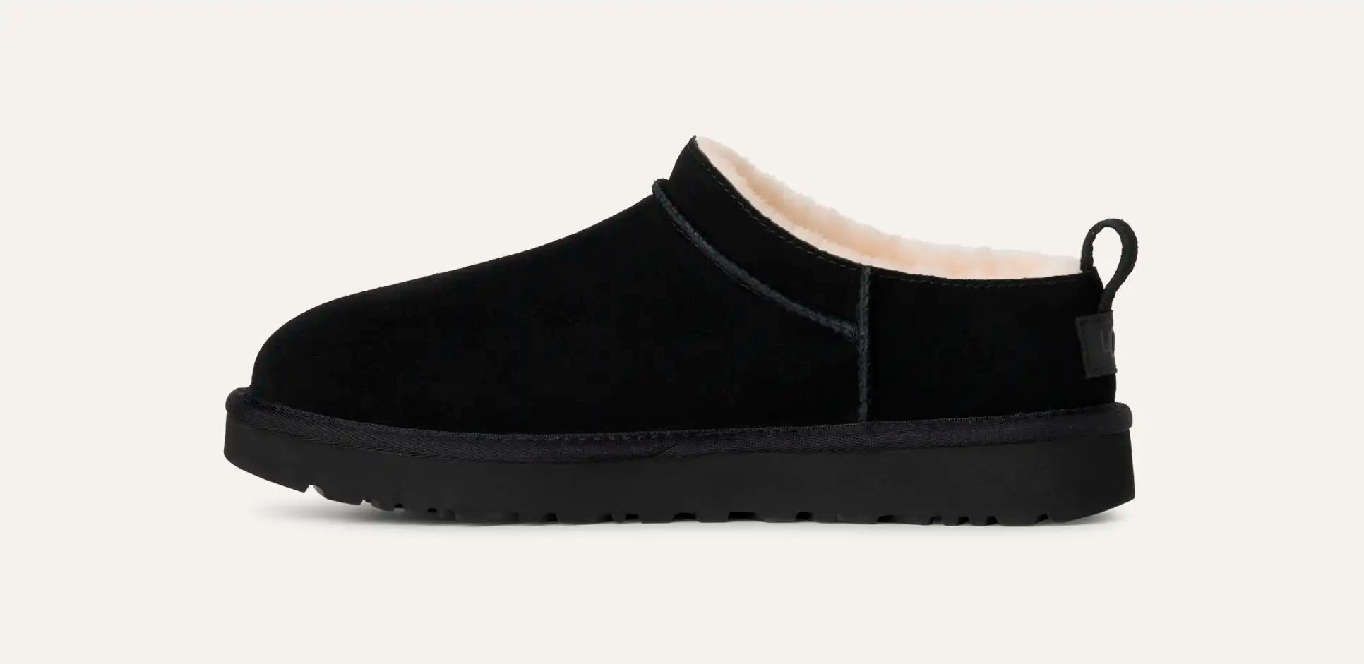 UGG Women’s Classic Micro Boot – Water-Resistant Suede & Sheepskin Lining with Sugarcane EVA Sole