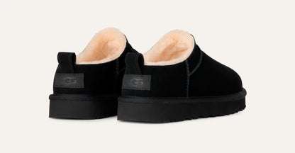 UGG Women’s Classic Micro Boot – Water-Resistant Suede & Sheepskin Lining with Sugarcane EVA Sole