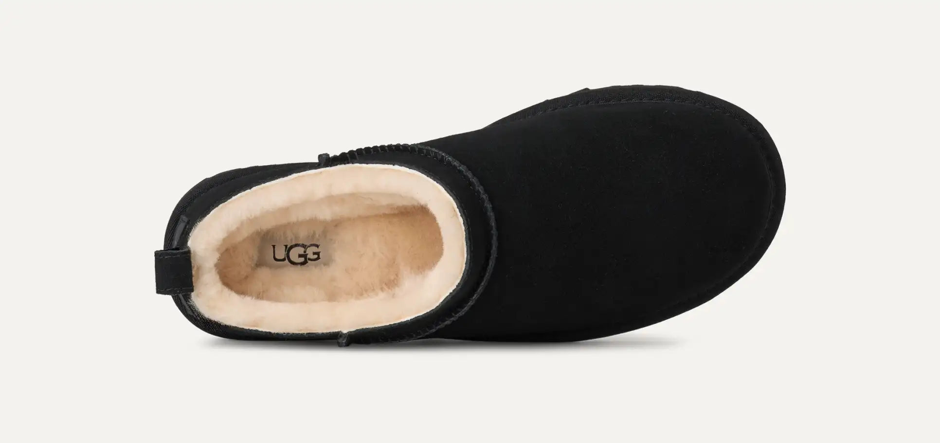 UGG Women’s Classic Micro Boot – Water-Resistant Suede & Sheepskin Lining with Sugarcane EVA Sole
