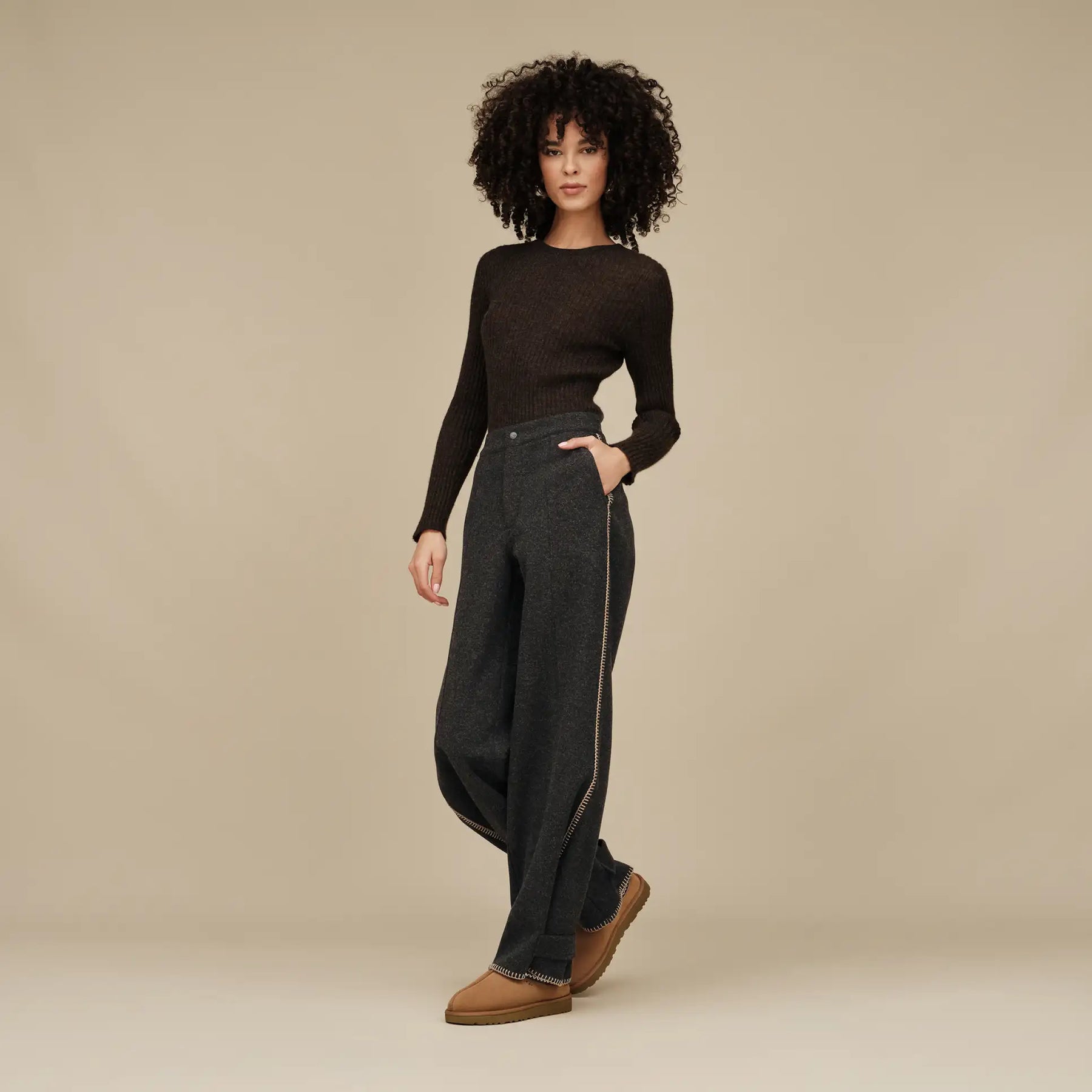 UGG Tasman II Slipper – Suede Upper, 17mm Sheepskin Lining & Eco-Friendly EVA Comfort Sole