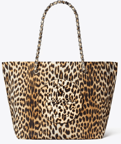 Tory Burch ELLA PRINTED CHAIN TOTE - Bags | Shop From The Mirage