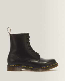1460 Smooth Leather Lace Up Boots — Black