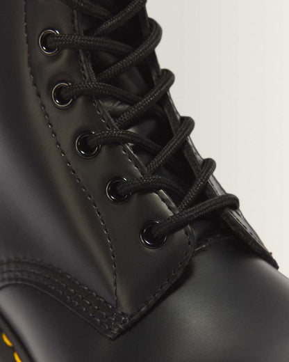 1460 Smooth Leather Lace Up Boots — Black
