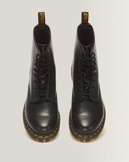 1460 Smooth Leather Lace Up Boots — Black