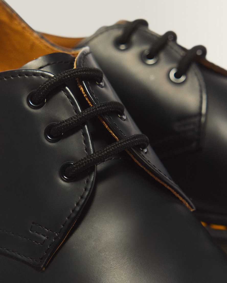 1461 Smooth Leather Oxford Shoes — Black