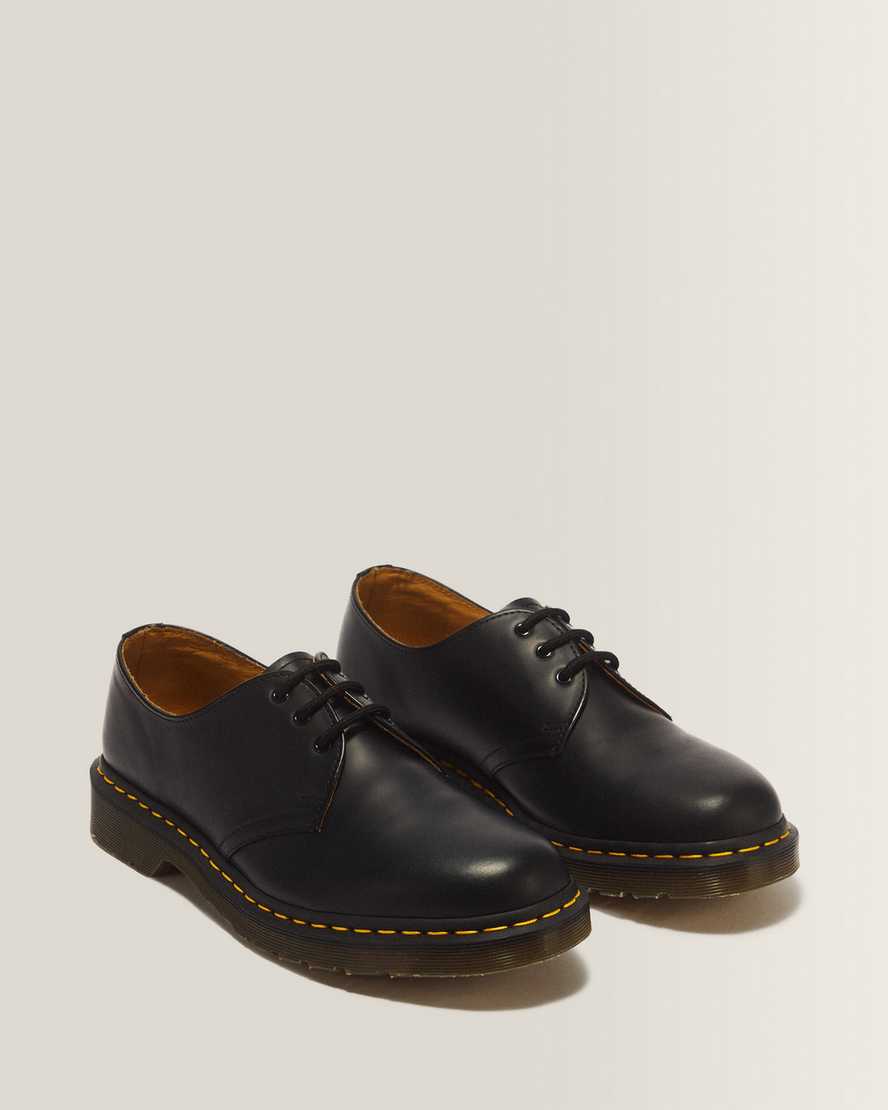 1461 Smooth Leather Oxford Shoes — Black