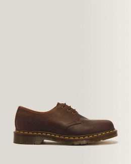 1461 Crazy Horse Leather Oxford Shoes — Brown