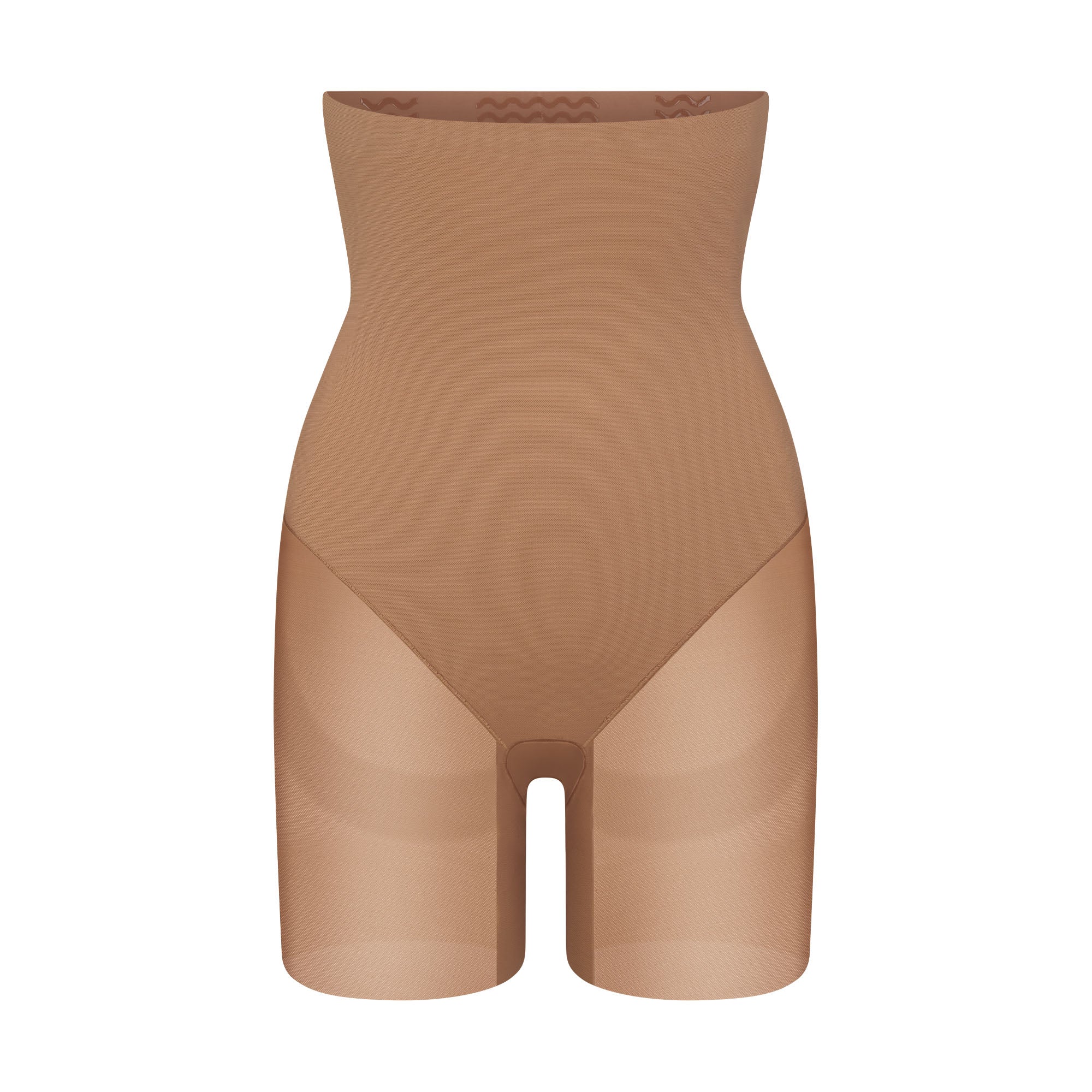 Power Mesh Shapewear Core Sculpt High-waisted Mid Thigh Short