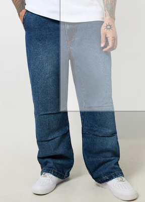VINNY BIG T ULTRA BAGGY JOGGER JEAN