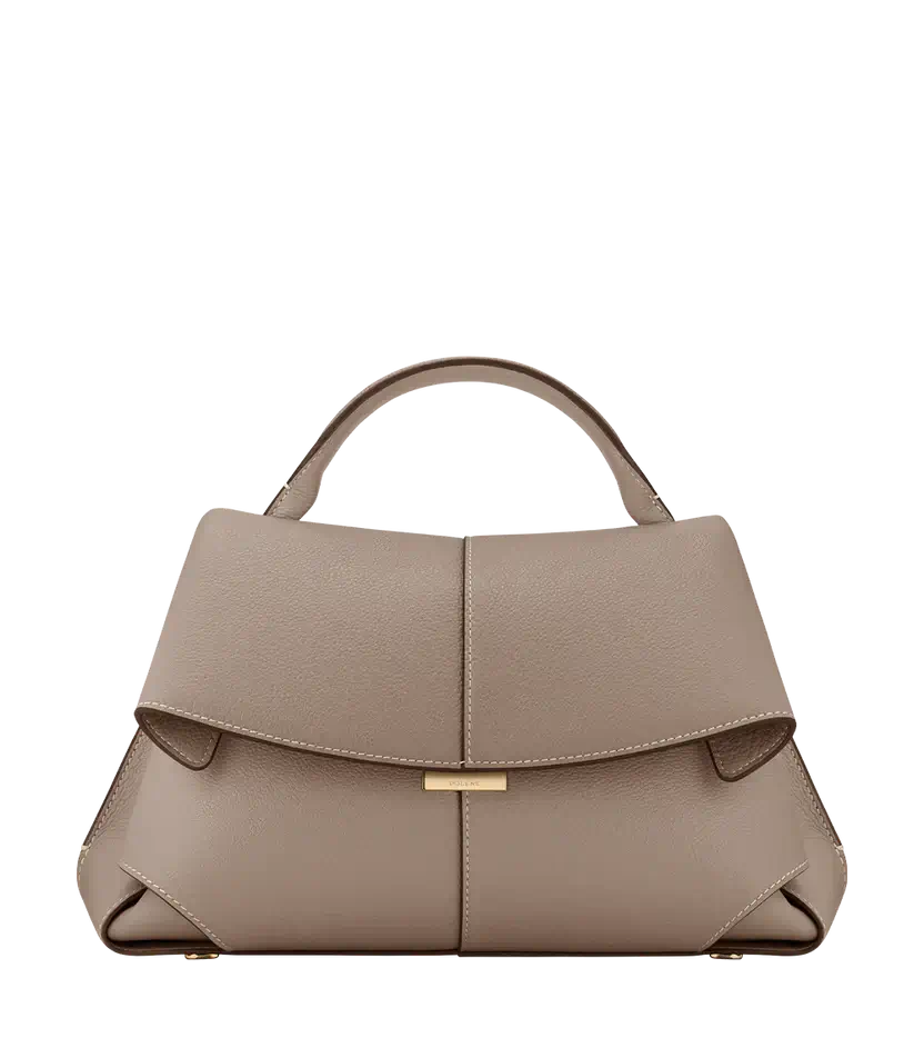 Polene Mokki Edition Textured Taupe - Size: One Size Belts | Shop From The Mirage