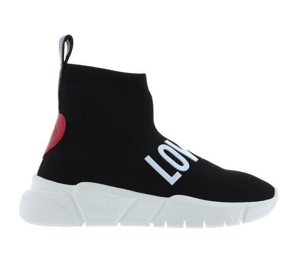 Logo Strap Hi Sock Trainers