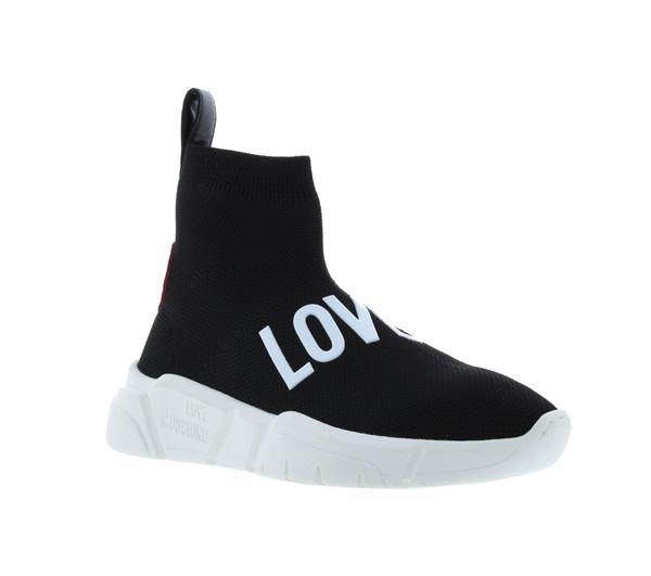 Logo Strap Hi Sock Trainers