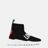 Logo Strap Hi Sock Trainers