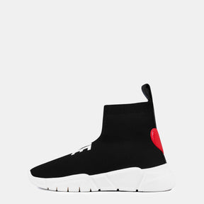 Logo Strap Hi Sock Trainers