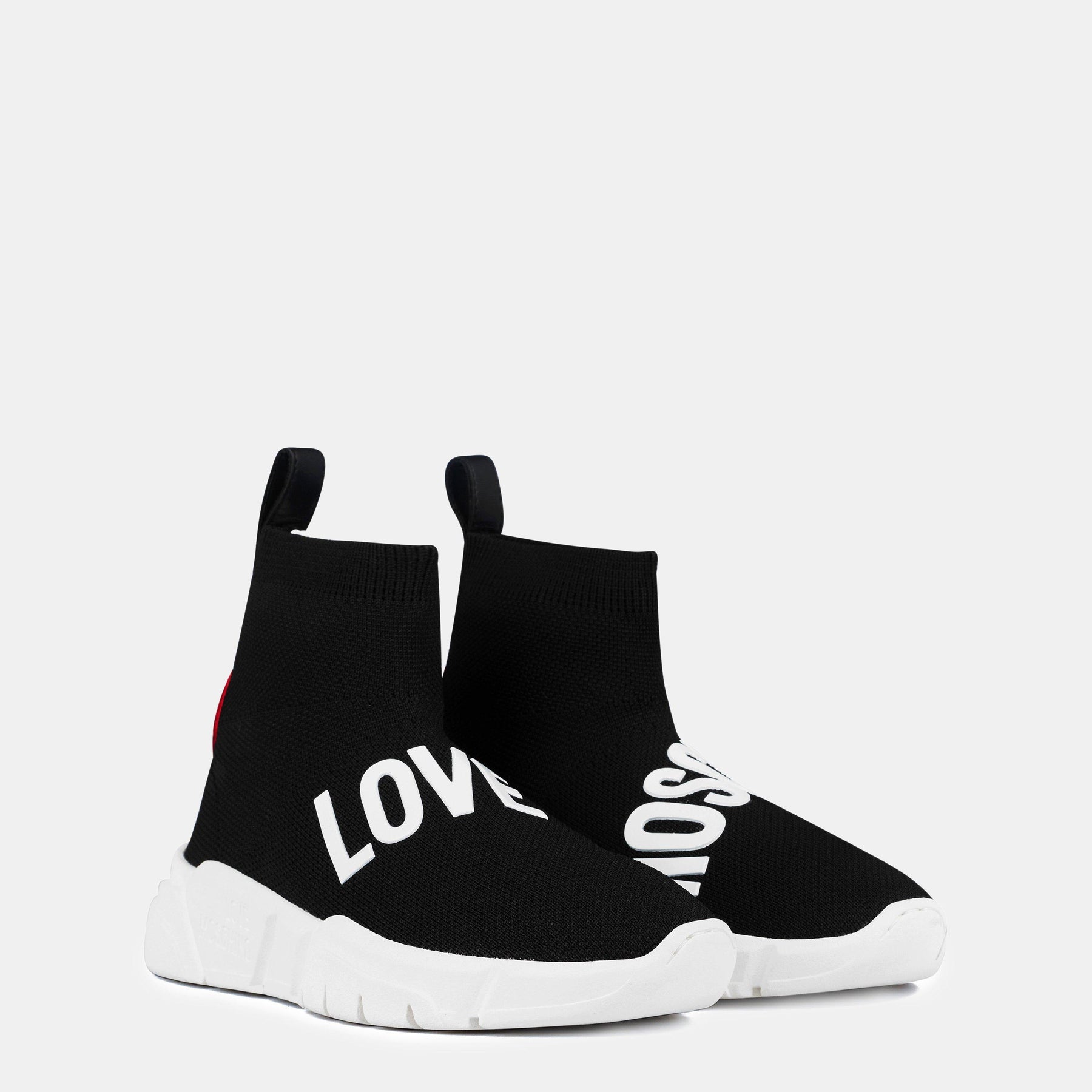 Logo Strap Hi Sock Trainers