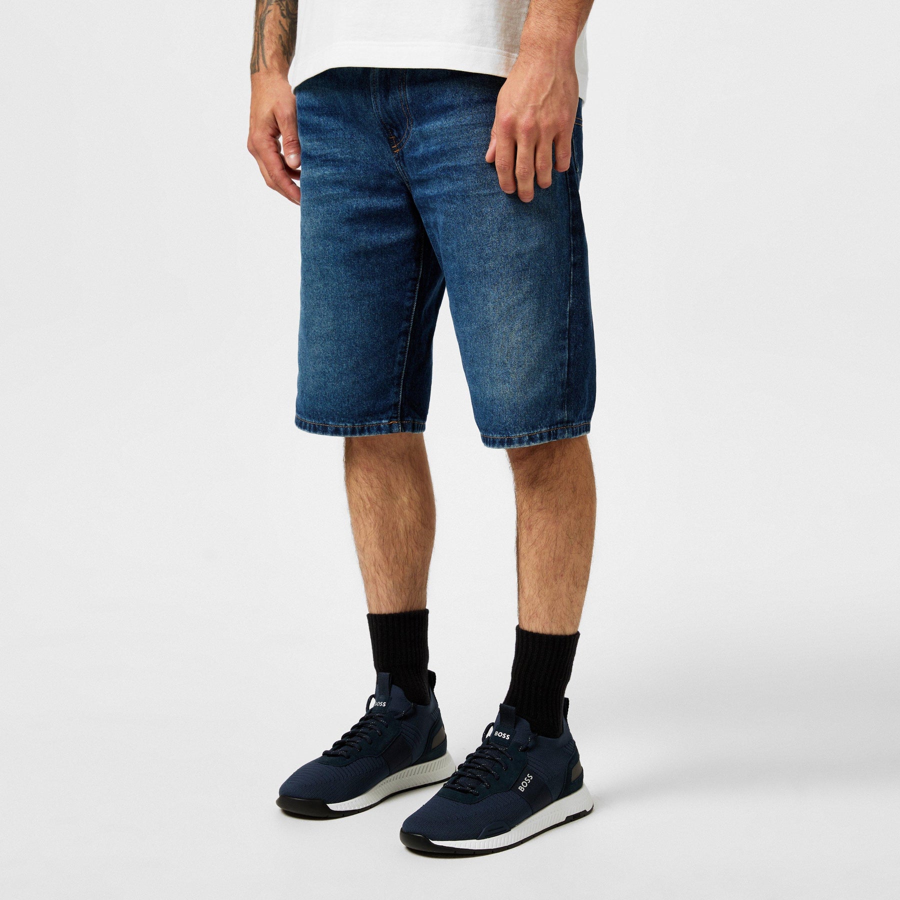 Men's Titanium Knit Runners, Sock-like Fit