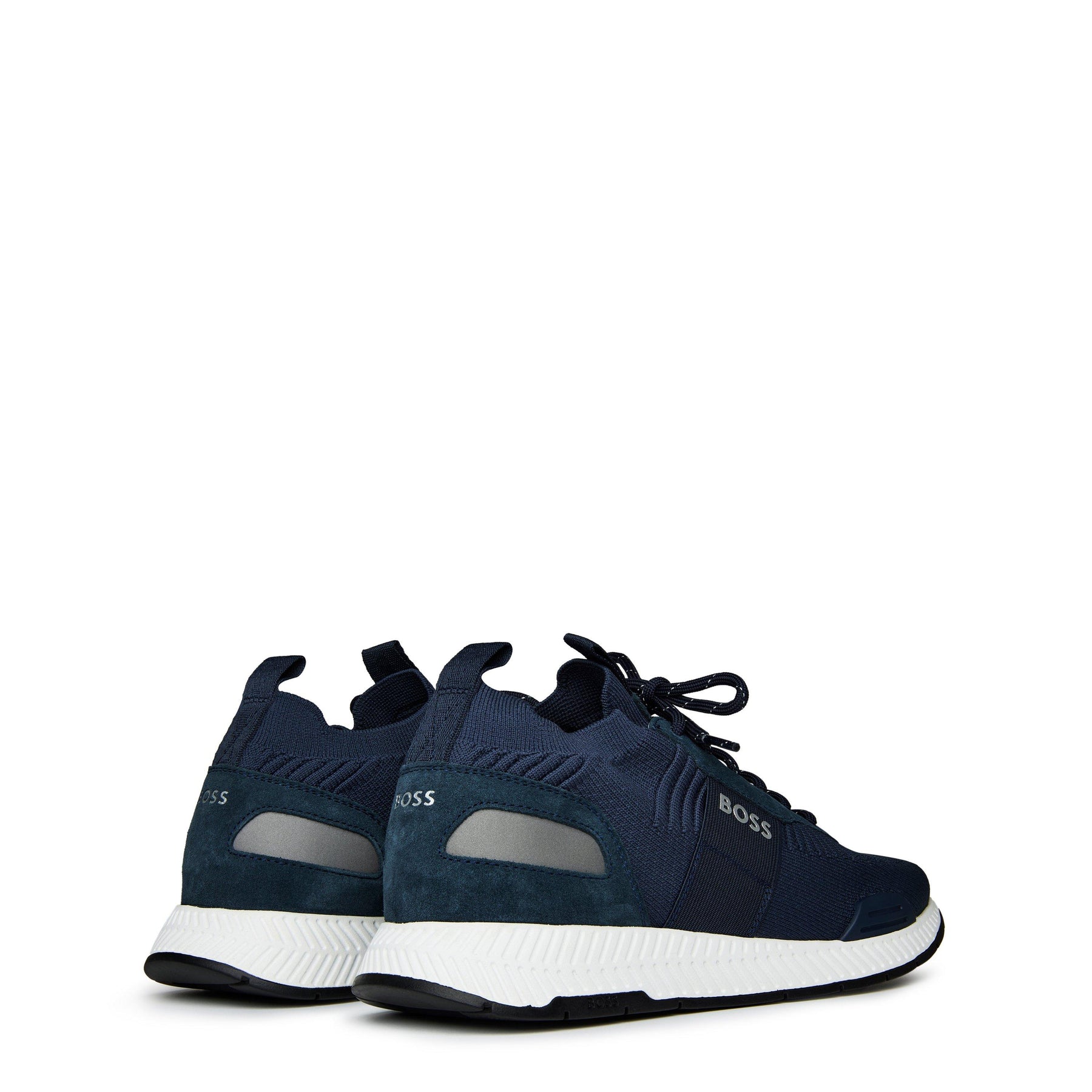 Men's Titanium Knit Runners, Sock-like Fit