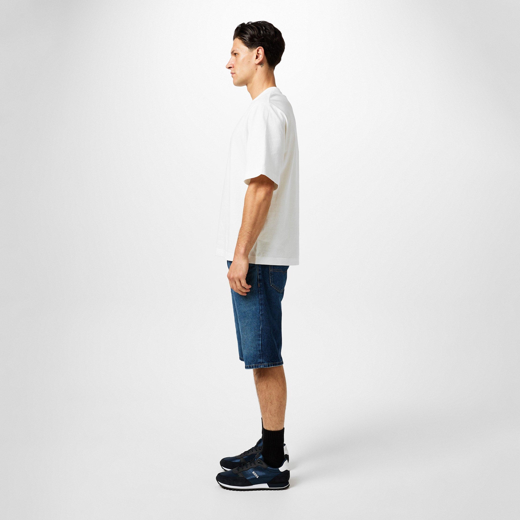 Men's Parkour Runners Textured Mesh Trainers