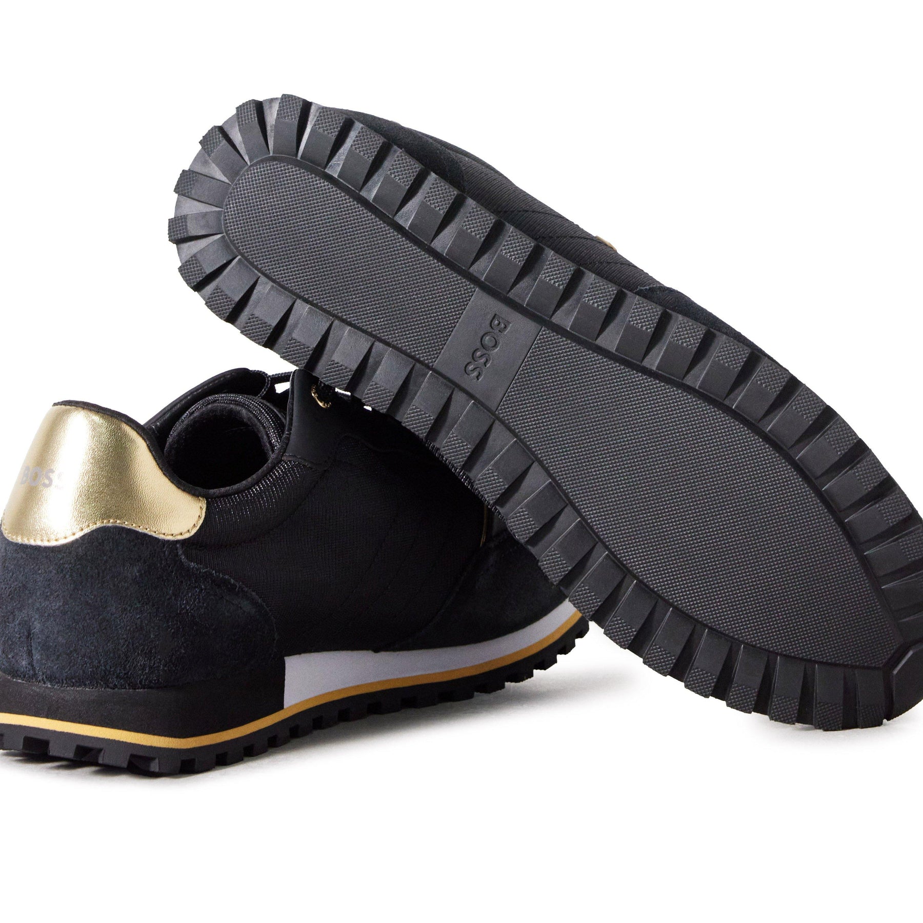 Men's Parkour Runners Textured Mesh Trainers