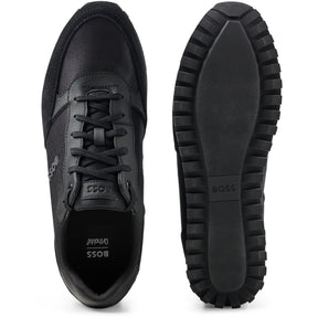 Men's Parkour Runners Textured Mesh Trainers