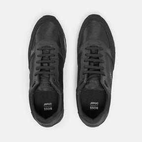 Men's Parkour Runners Textured Mesh Trainers