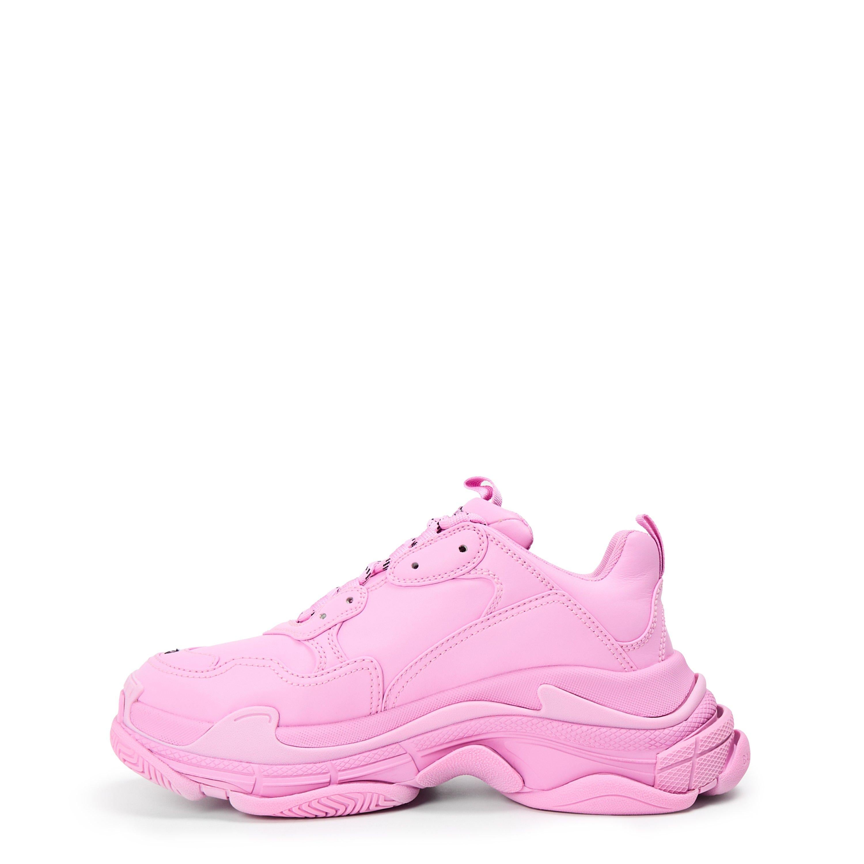Triple S Leather Trainers
