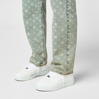 Apex Low Trainers, Two-Tone Design