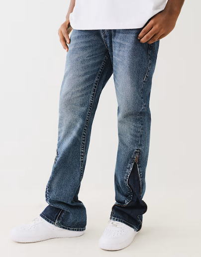 ROCCO ZIP CONVERTIBLE FLARE SKINNY JEAN