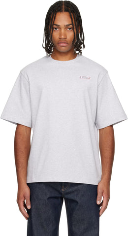 Gray 'Casablanca' Logo Patch T-shirt