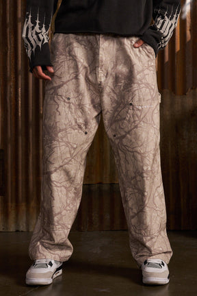 2059 - Carpenter Tree Camo Jeans