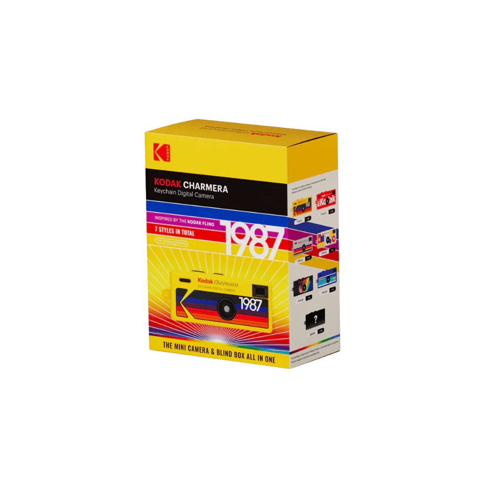 Kodak Charmera Mini Digital Camera Keychain Blind Box Collectible
