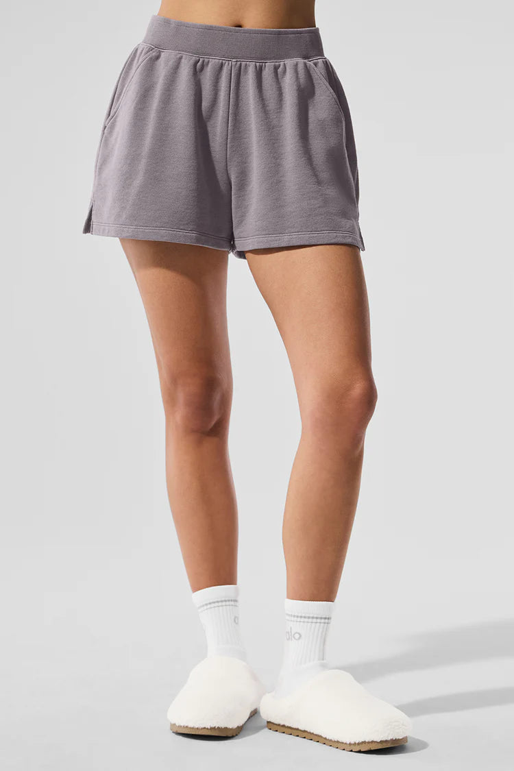 Washed Low Key Sweat Short