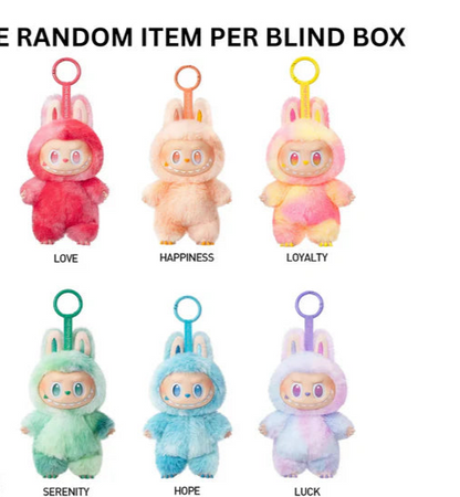 Pop Mart Labubu The Monsters Big into Energy Series Vinyl Plush Pendant Sealed Case (PACK OF 1)