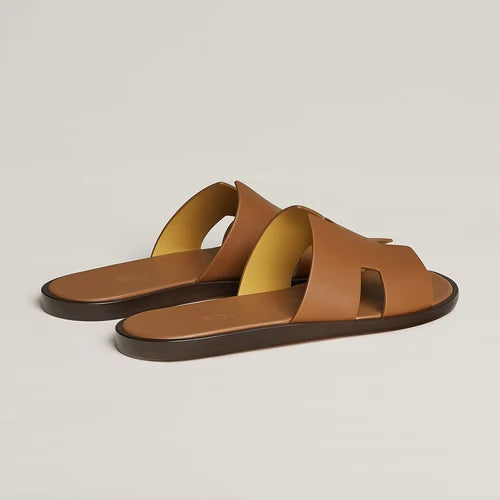 Hermes Izmir Sandal in Gold