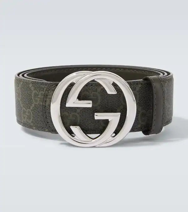Gucci  gg reversible leather belt