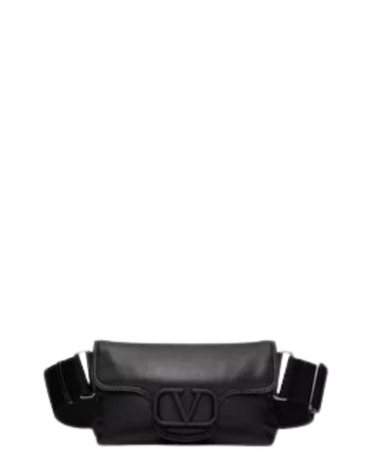 Valentino Garavani Noir Shoulder Bag in Nappa Leather