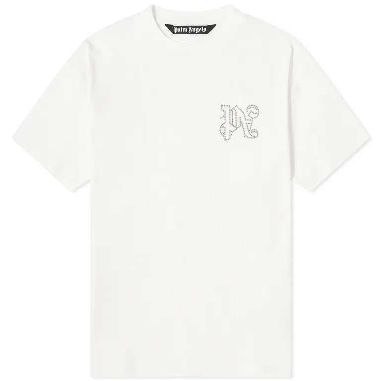 Palm Angels Monogram PA Stud Tee