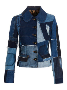 Dolce & Gabbana Patchwork denim jacket