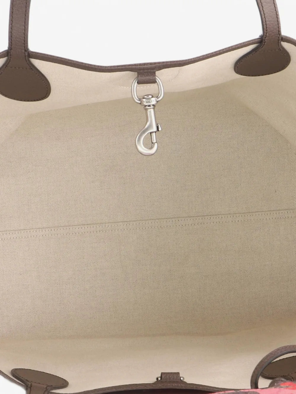 GG Open GG Camouflage Coated Canvas Large tote bag