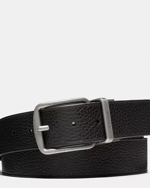 Harness Buckle Cut To Size Reversible Belt, 38 Mm