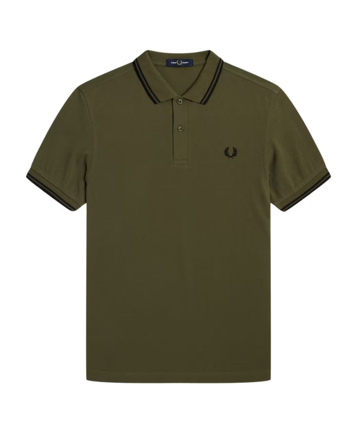 Fred Perry Slim Fit Twin Tipped Polo