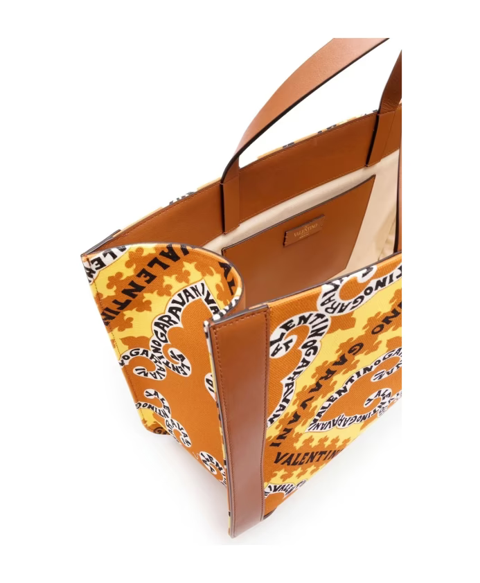 Vlogo Bandana-Print Tote Bag