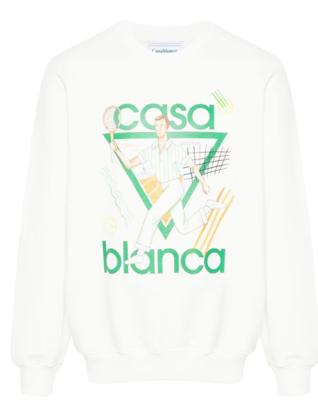 Casablanca Tennis Logo Sweatshirt