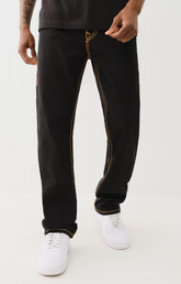 RICKY SUPER T BLACK STRAIGHT JEAN