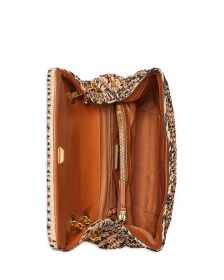 Fleming Soft Raffia Convertible Shoulder Bag