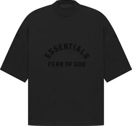 Fear of God Essentials Tee 'Jet Black' SS23