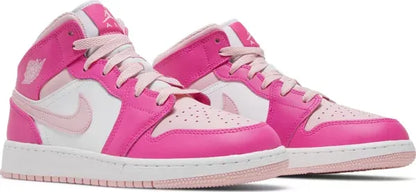 Air Jordan 1 Mid 'Fierce Pink'
