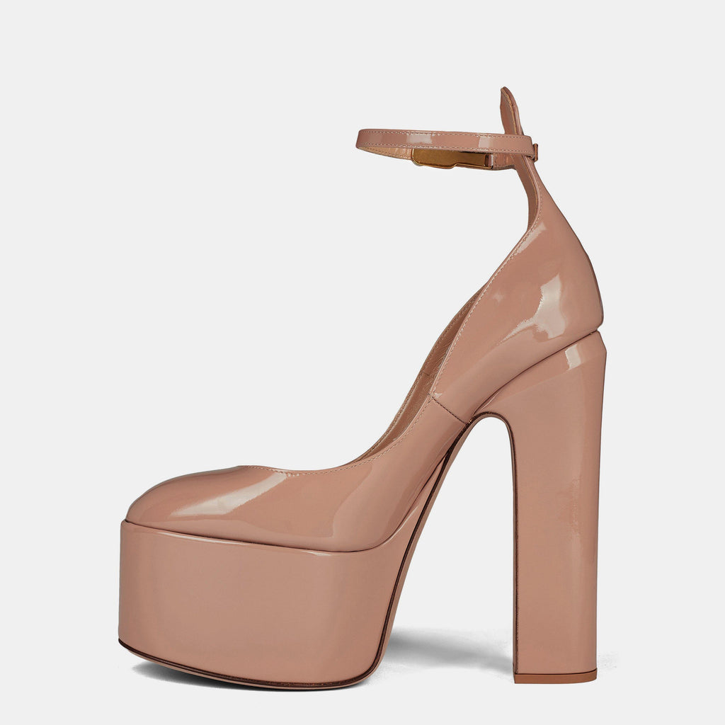 Tan-Go Platform Pumps